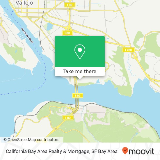 California Bay Area Realty & Mortgage map