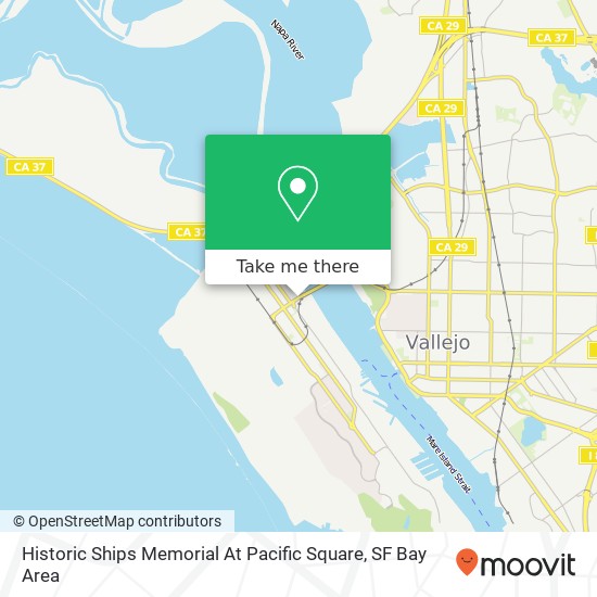 Mapa de Historic Ships Memorial At Pacific Square