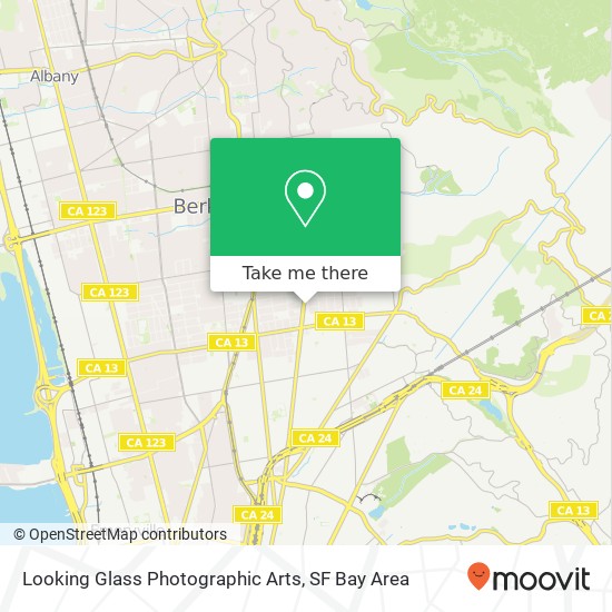 Looking Glass Photographic Arts map