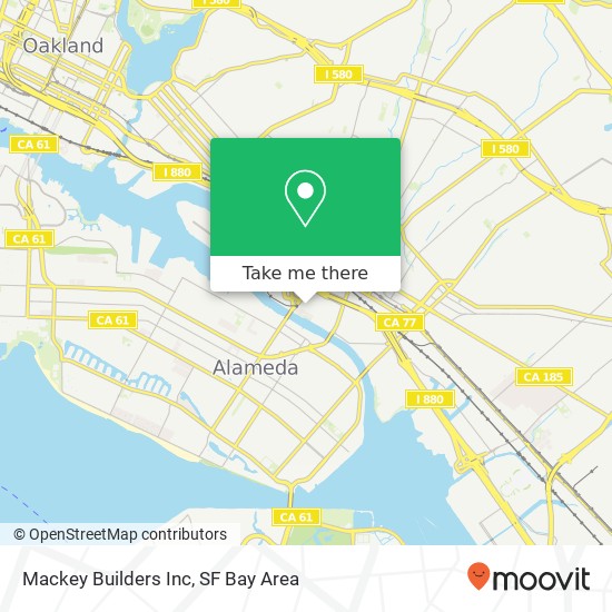 Mackey Builders Inc map