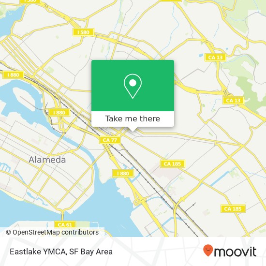 Eastlake YMCA map