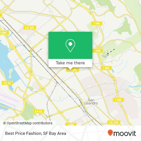 Best Price Fashion map