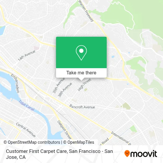 Customer First Carpet Care map
