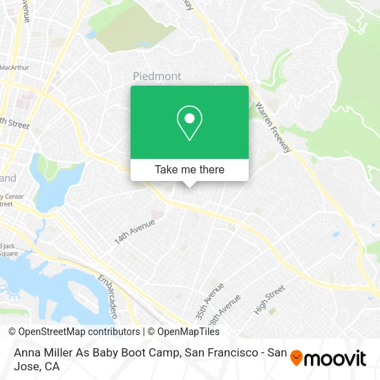 Anna Miller As Baby Boot Camp map