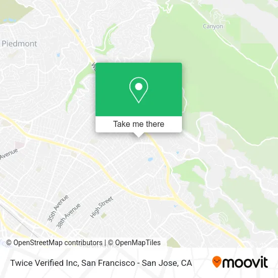 Twice Verified Inc map