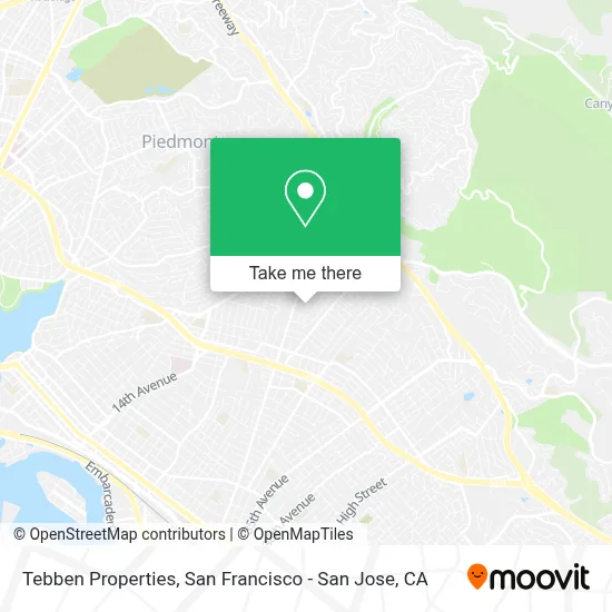 Tebben Properties map