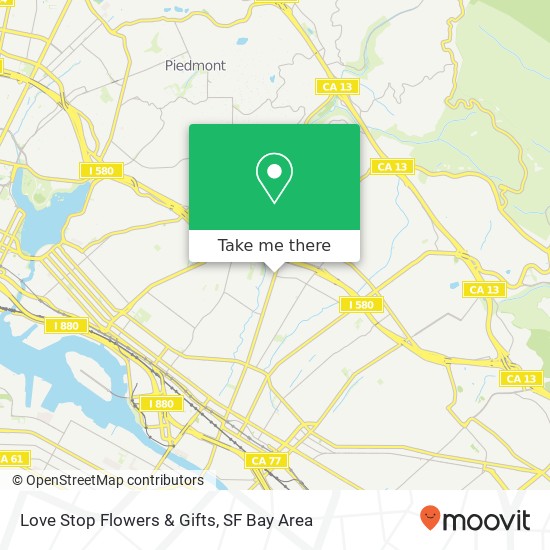 Mapa de Love Stop Flowers & Gifts