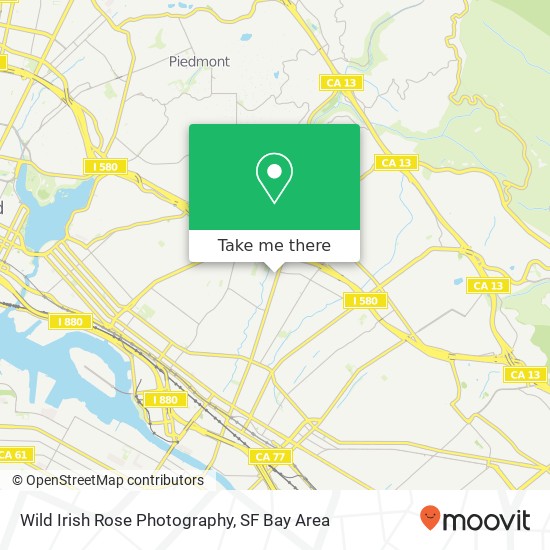 Wild Irish Rose Photography map