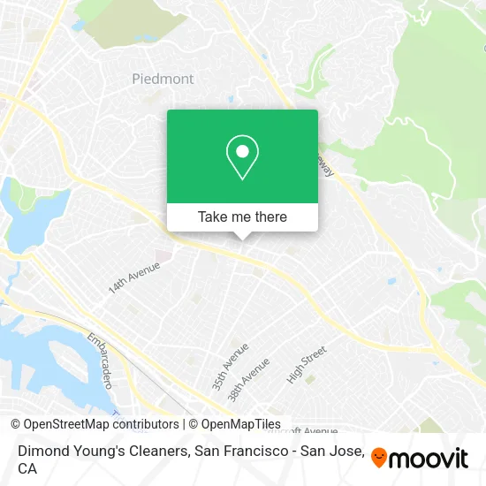 Mapa de Dimond Young's Cleaners
