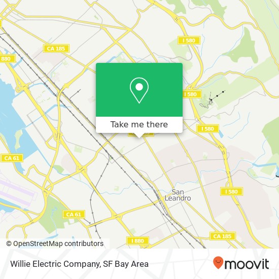 Mapa de Willie Electric Company