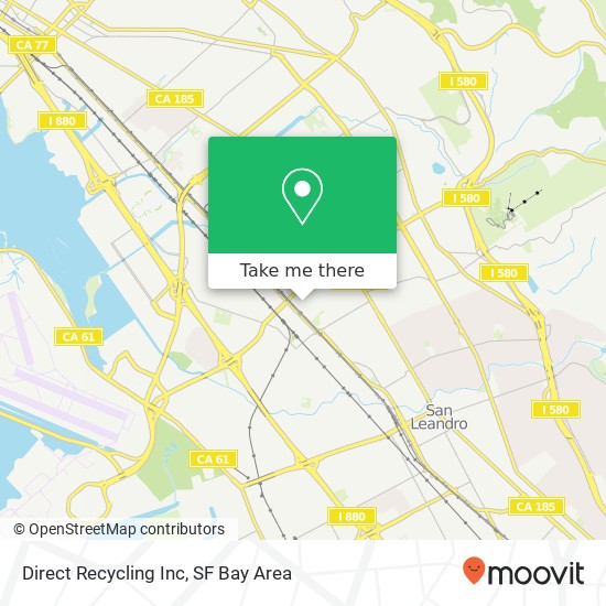 Direct Recycling Inc map