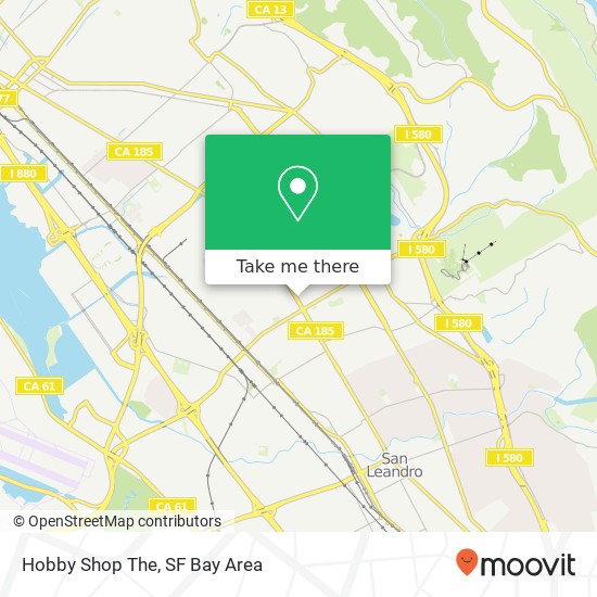 Mapa de Hobby Shop The