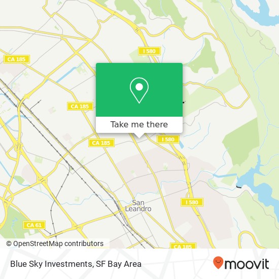 Mapa de Blue Sky Investments