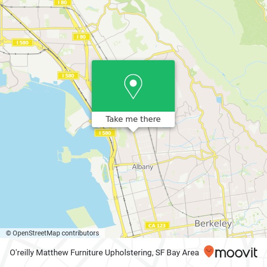 O'reilly Matthew Furniture Upholstering map