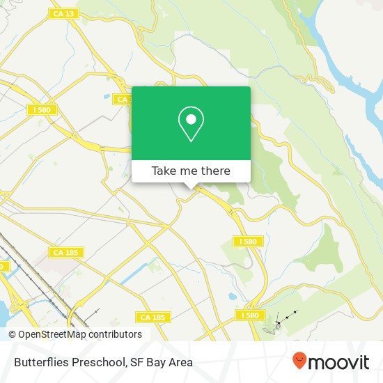 Mapa de Butterflies Preschool