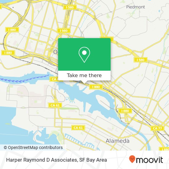 Mapa de Harper Raymond D Associates