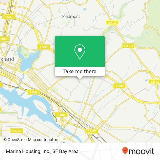 Marina Housing, Inc. map