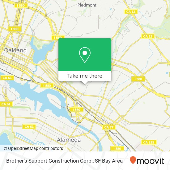 Brother's Support Construction Corp. map
