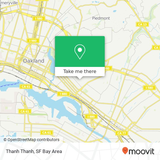 Mapa de Thanh Thanh