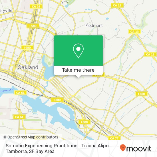 Mapa de Somatic Experiencing Practitioner: Tiziana Alipo Tamborra