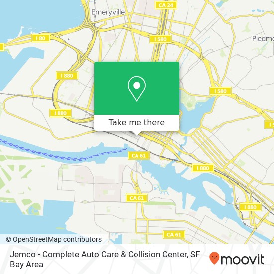 Jemco - Complete Auto Care & Collision Center map