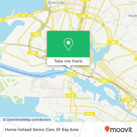 Home Instead Senior Care map