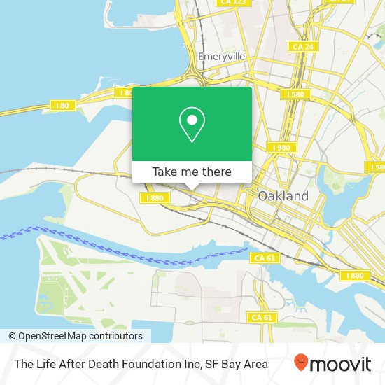 Mapa de The Life After Death Foundation Inc