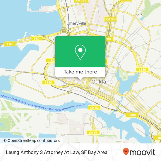 Leung Anthony S Attorney At Law map