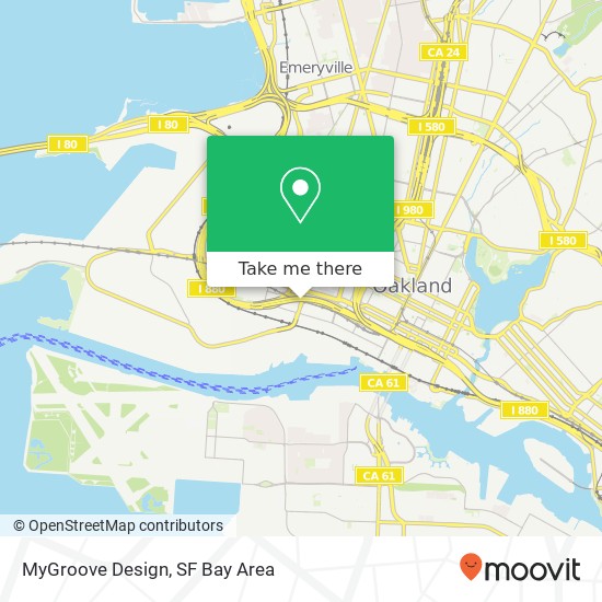 MyGroove Design map