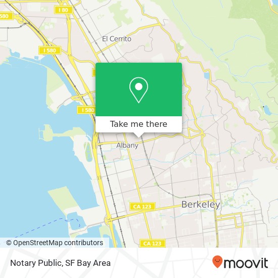 Mapa de Notary Public