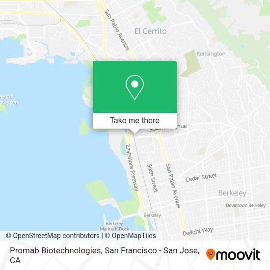 Mapa de Promab Biotechnologies