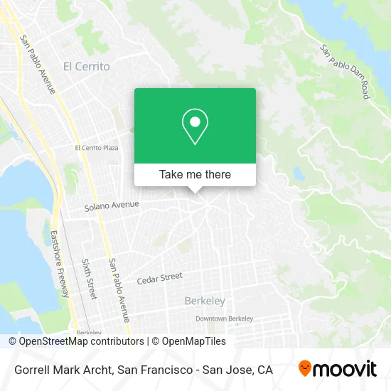 Gorrell Mark Archt map