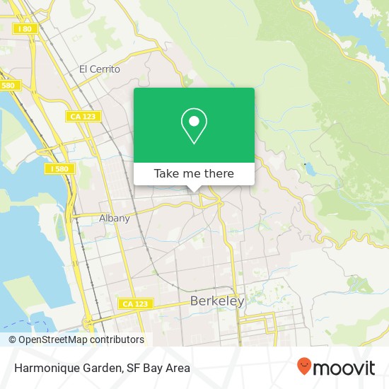 Mapa de Harmonique Garden