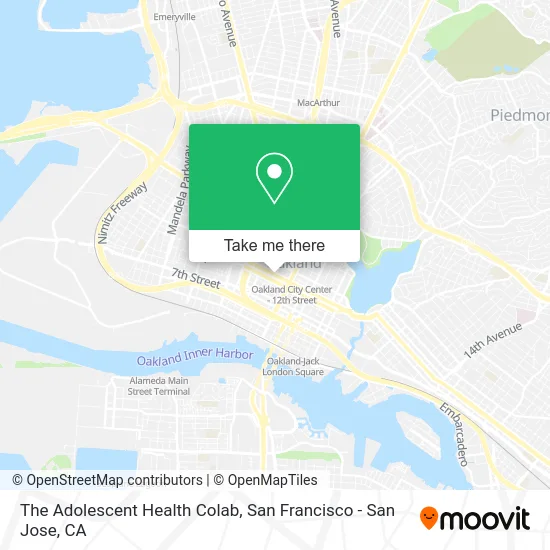 The Adolescent Health Colab map