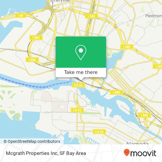 Mcgrath Properties Inc map