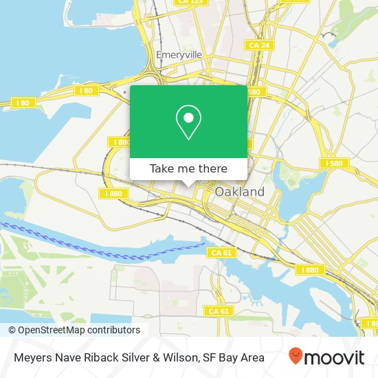 Mapa de Meyers Nave Riback Silver & Wilson