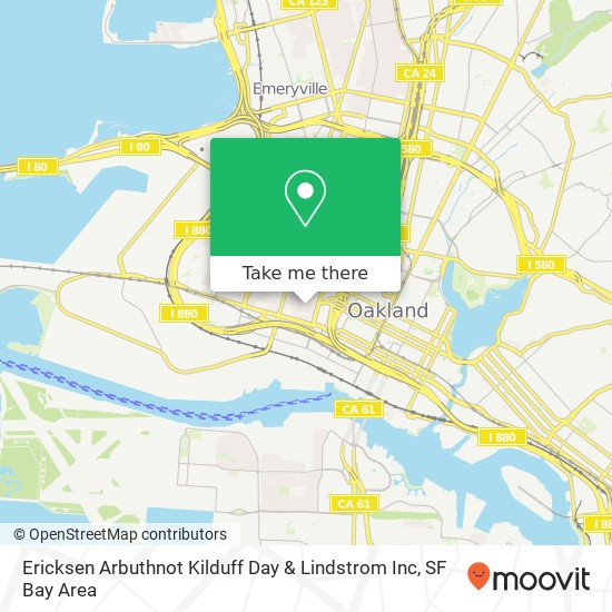 Mapa de Ericksen Arbuthnot Kilduff Day & Lindstrom Inc