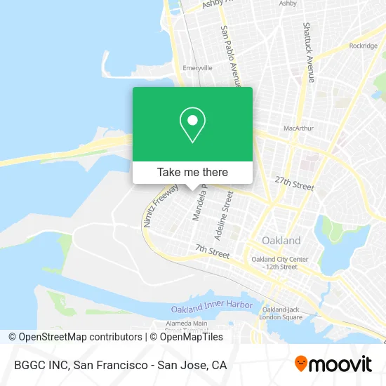Mapa de BGGC INC