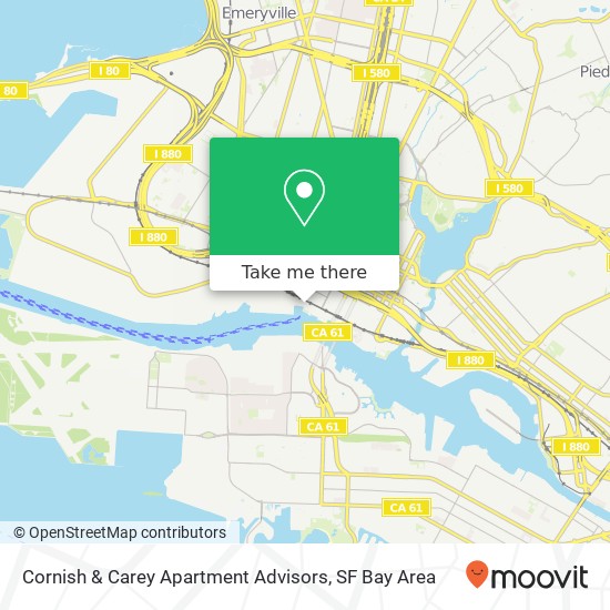 Cornish & Carey Apartment Advisors map