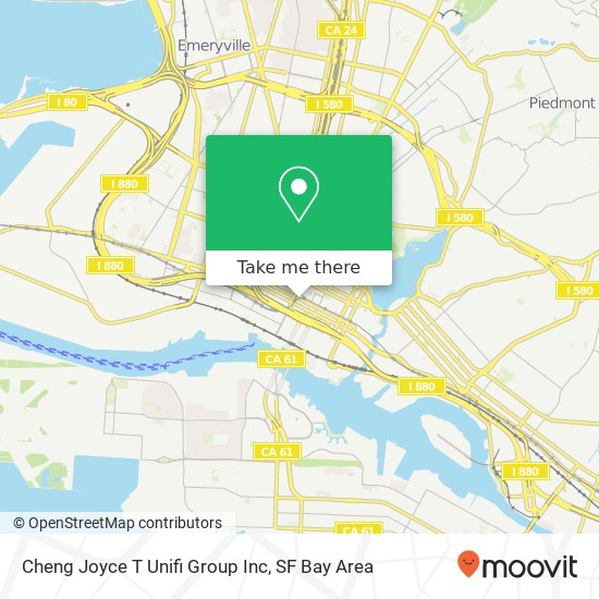 Mapa de Cheng Joyce T Unifi Group Inc