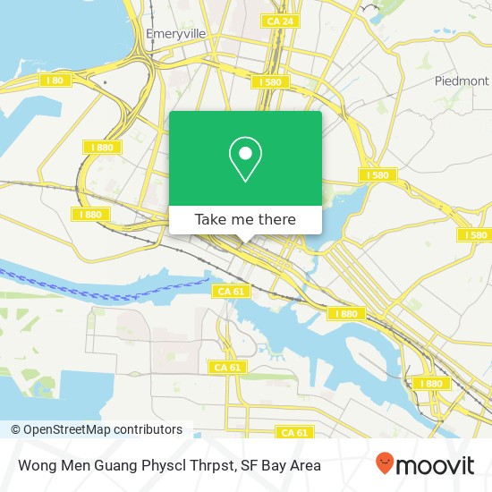 Mapa de Wong Men Guang Physcl Thrpst