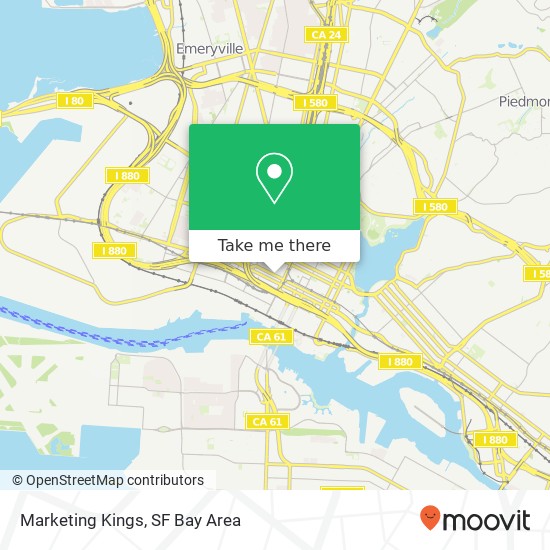 Marketing Kings map