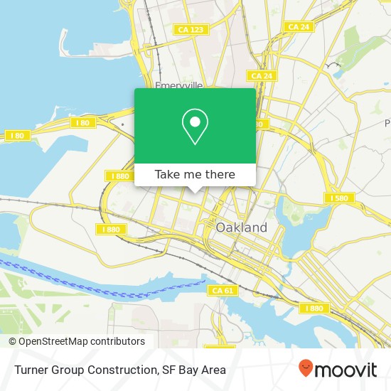 Turner Group Construction map
