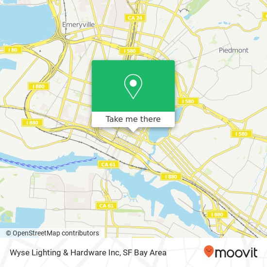 Wyse Lighting & Hardware Inc map