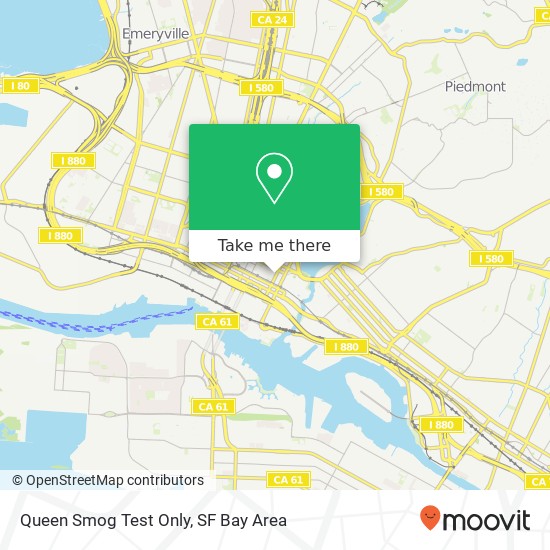 Mapa de Queen Smog Test Only