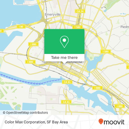 Color Max Corporation map