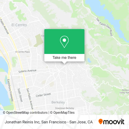 Mapa de Jonathan Reinis Inc