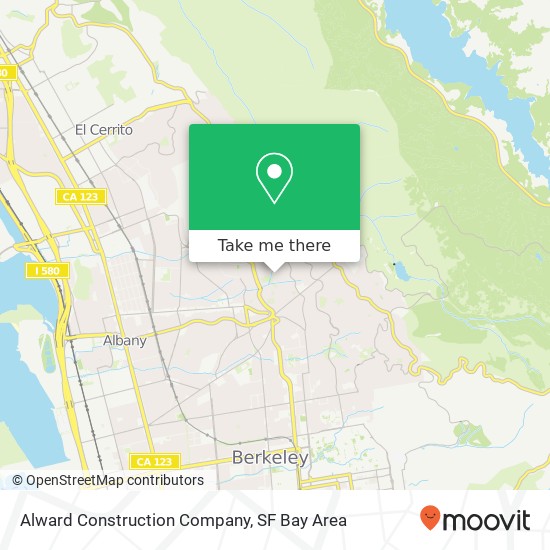 Alward Construction Company map