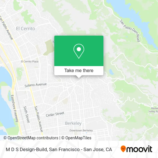 Mapa de M D S Design-Build