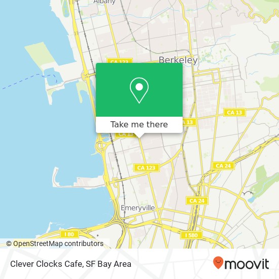 Clever Clocks Cafe map